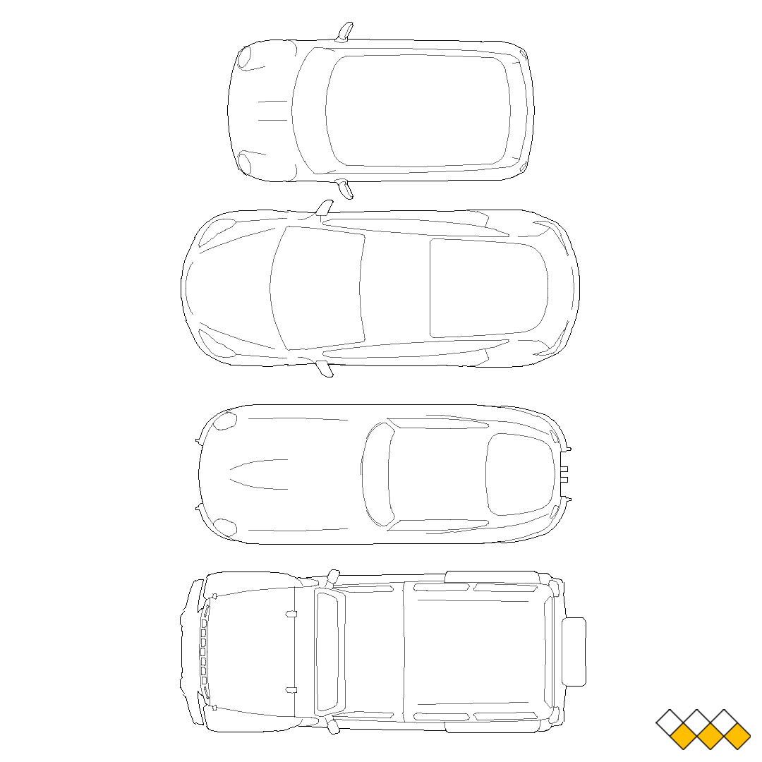 DWG Car block