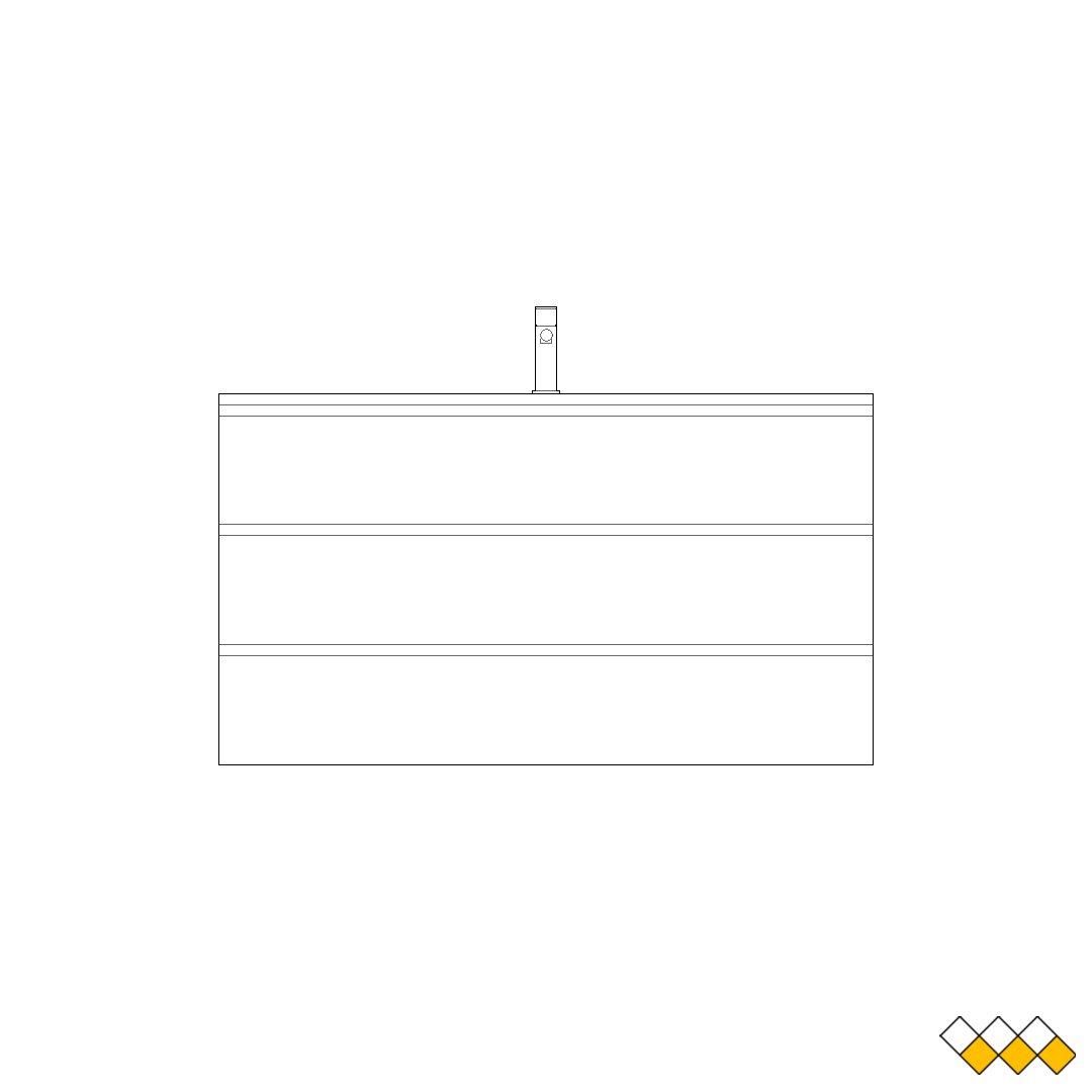 Sink with countertop elevation CAD