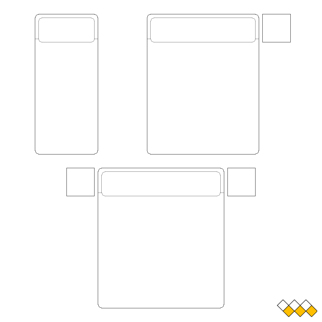 DWG Bed block