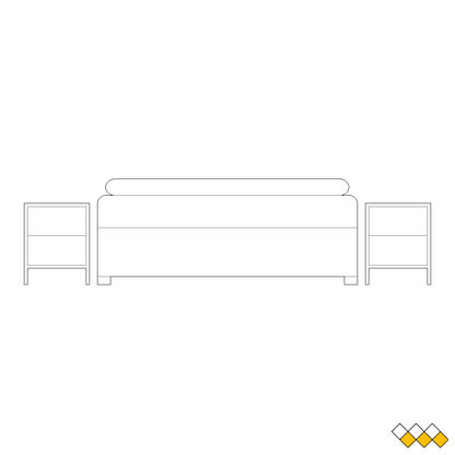 Bed elevation CAD