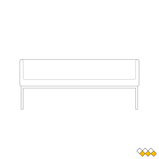 Bench elevation CAD