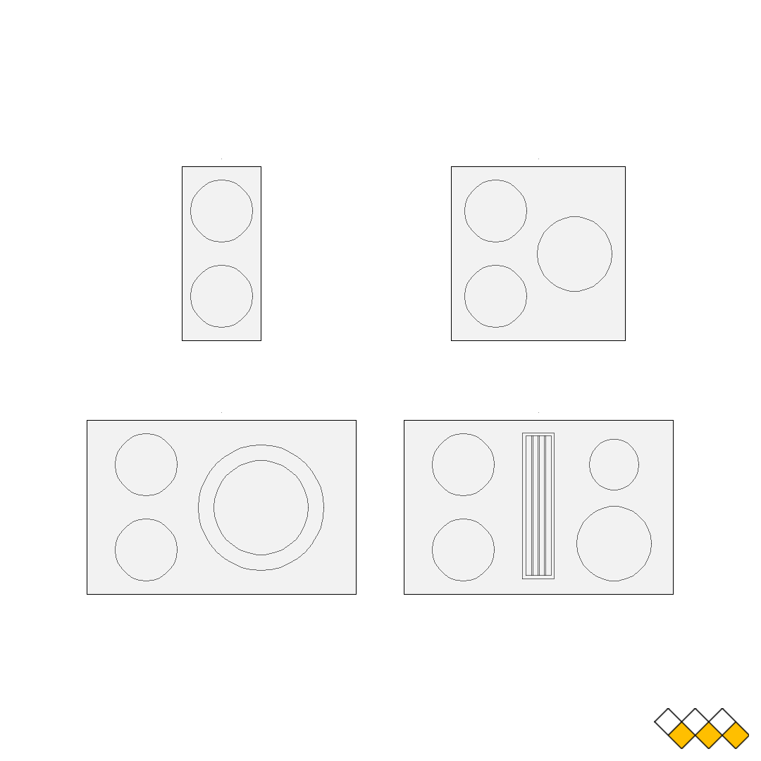 DWG Cooktop block