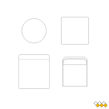 DWG Counter Stool block