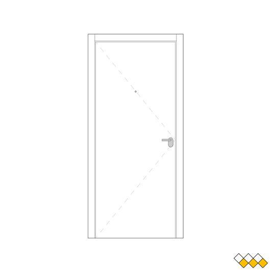 Entry Door elevation CAD