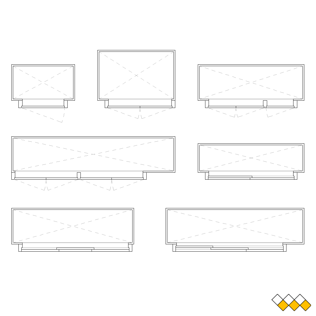 DWG Fitted Wardrobe block