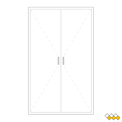 Fitted Wardrobe elevation CAD