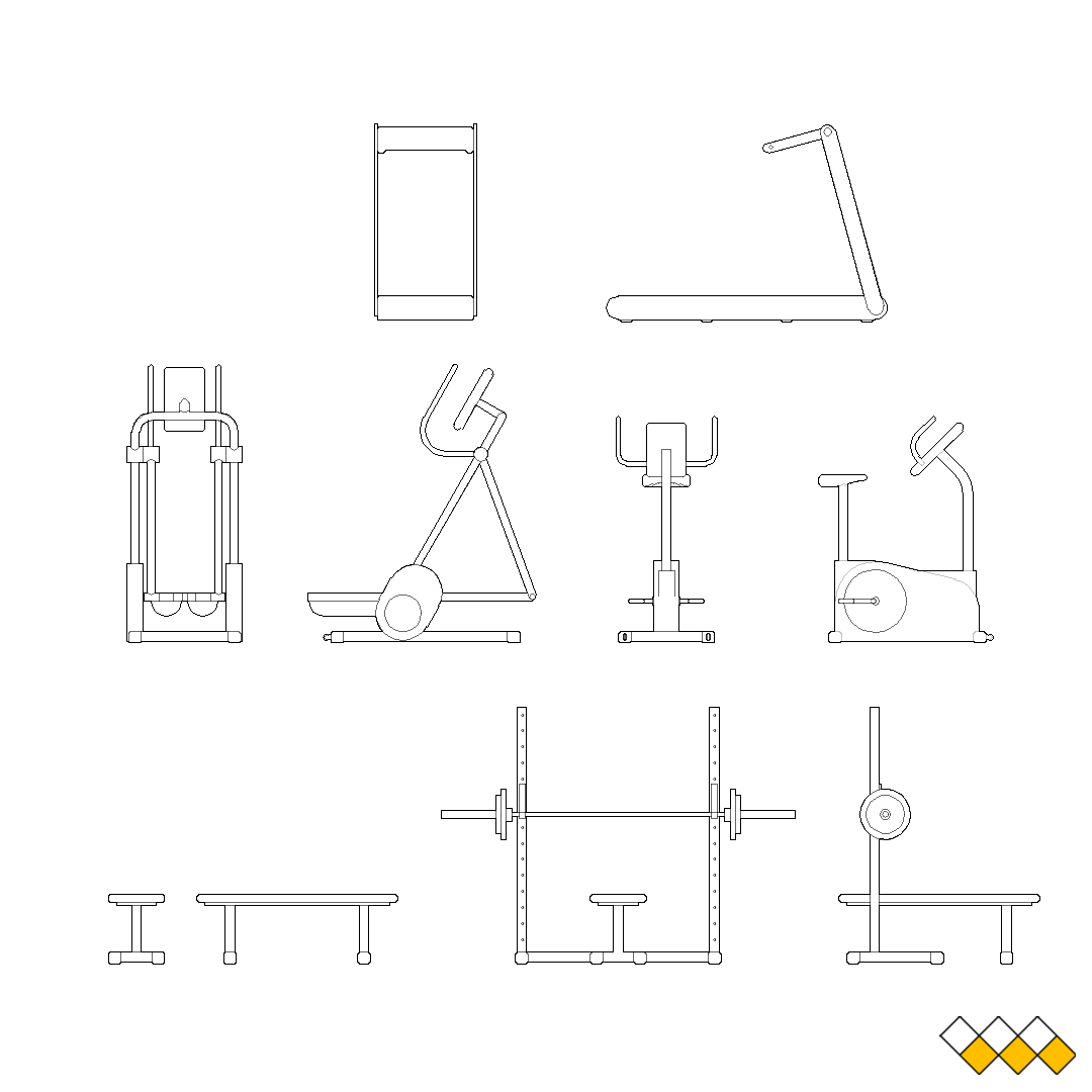 Gym Machine (elevation)