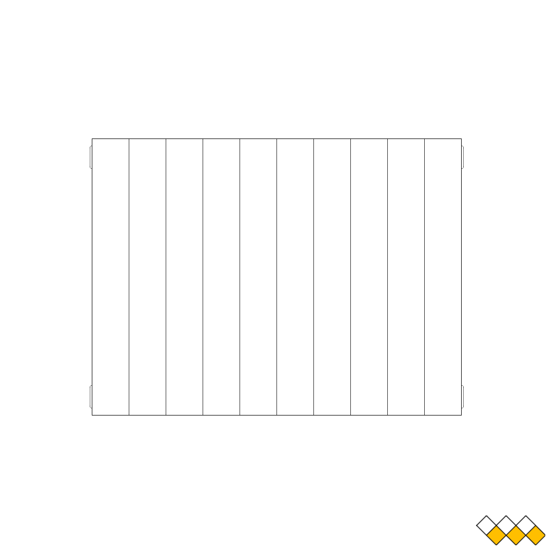 Radiator elevation CAD